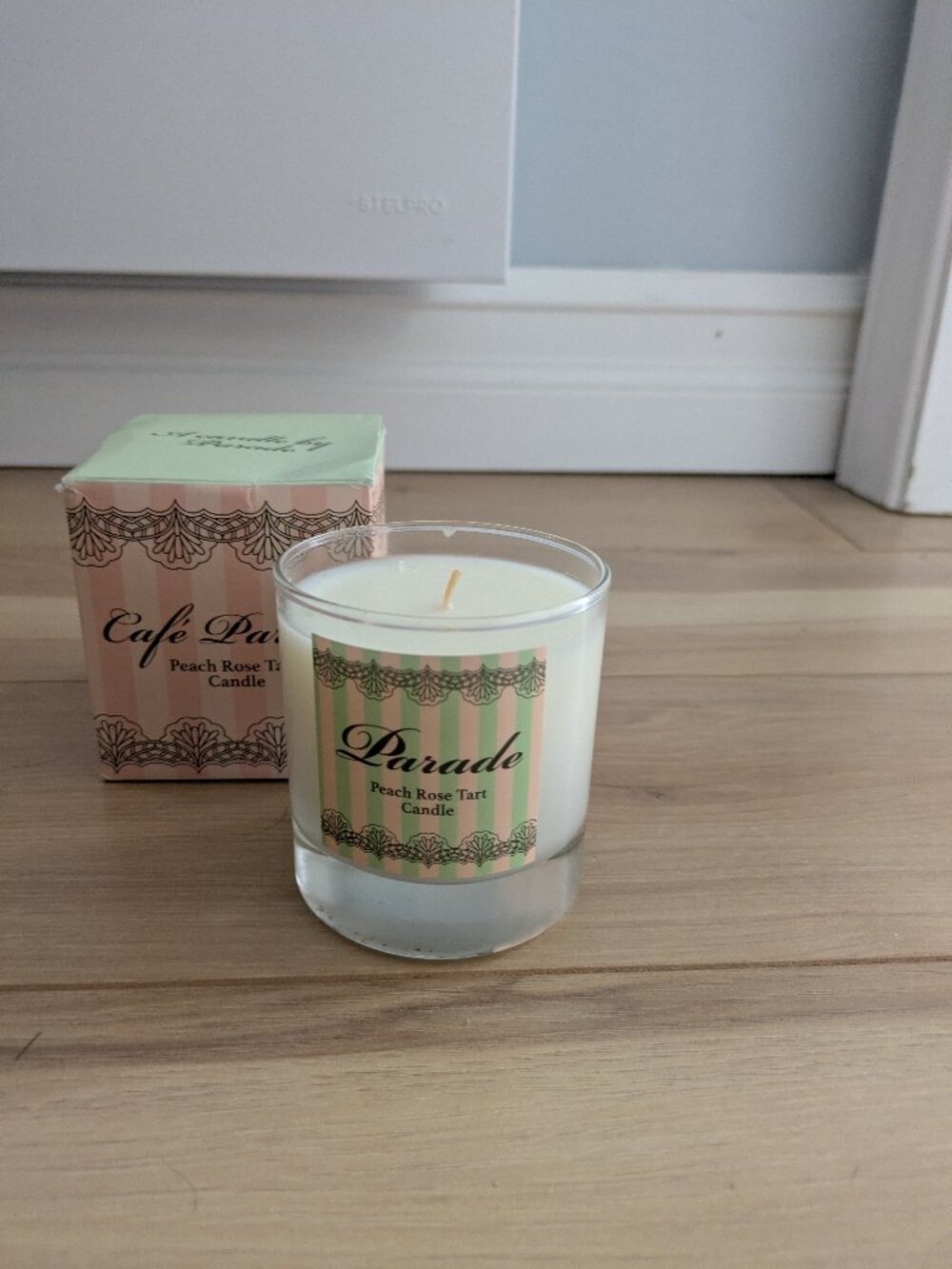 Parade Candle Peach Rose Tart Candle